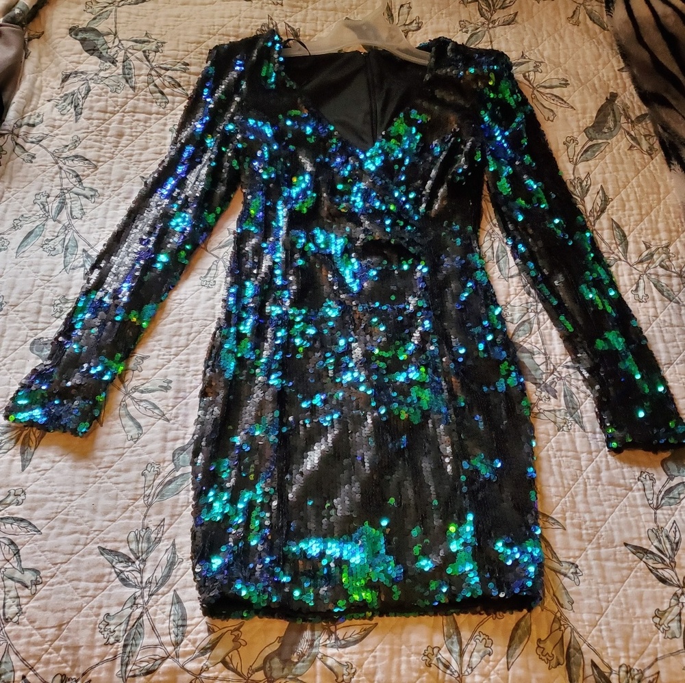 AX Paris sequin NYE dress